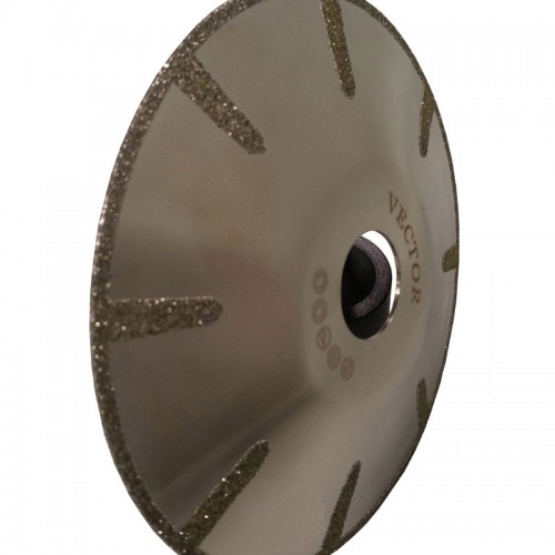 Vector Marble Electroplated Contour Blade 5"