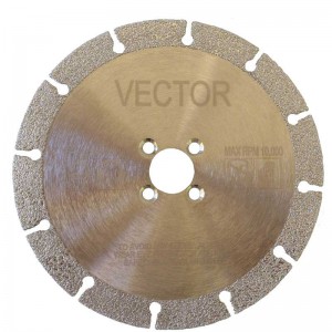 Vacuum Brazed Blade for Marble 7 Inches 5/8-11