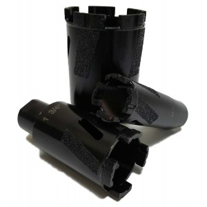 Vector Black Dry Core Bit 1-1/4"  with side protection