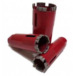 Vector Red Dry Core Bit with Side Protection 1-3/8