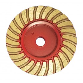 Vector Plus 4" Cup Wheel Fine Red