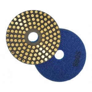 Vector Vitrified Polishing Pads with Velcro 60 grit