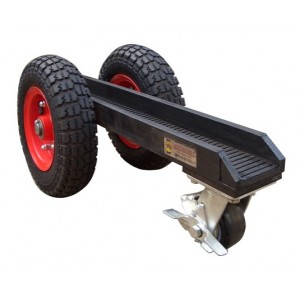 Abaco 3 Wheel Slab Dolly with Black Rubber