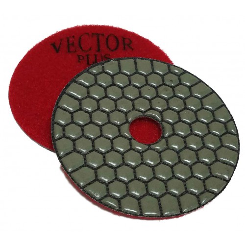 Vector Plus Dry Pads - 4"  Circle Pattern