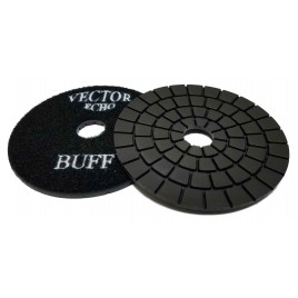Vector Echo Black Polishing Pads 3" Black Buff