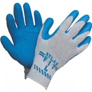 Atlas Blue Cotton Gloves XL