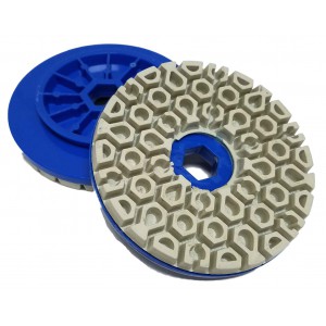 Vector Plus Snail Lock Engineered Polishing Disc 6" 50 Grit